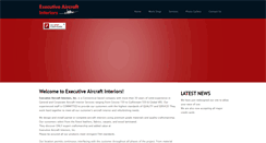 Desktop Screenshot of executiveaircraftinteriors.com